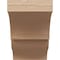 Ekena Millwork 4in. W x 6in. H x 20in. L Asheboro Woodgrain TimberThane Rafter Tail, Primed Tan RFTUR04X06X20ASHRCPR - alternate 2